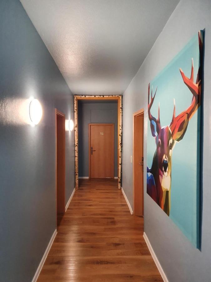 Garni Hotel Biebertal Am Milseburgradweg Hofbieber エクステリア 写真