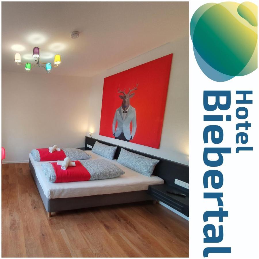 Garni Hotel Biebertal Am Milseburgradweg Hofbieber エクステリア 写真